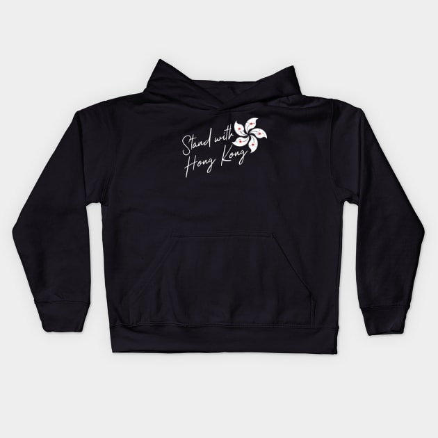 Stand with Hong Kong Kids Hoodie by snapoutofit